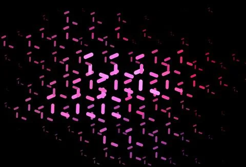 Dark Pink vector pattern with sharp lines. Stock Illustration