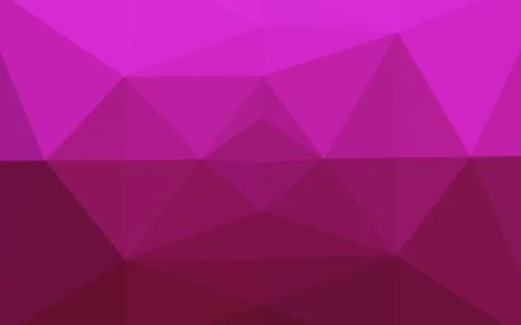 Dark Pink vector polygonal pattern. イラスト素材