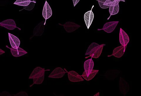Dark Pink vector sketch pattern. Stock Illustration