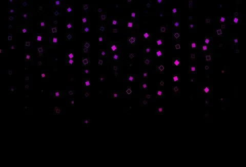 Dark Pink vector template with square style. Stock Illustration