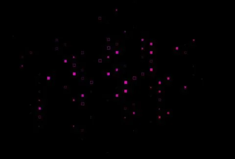 Dark Pink vector template with square style. Illustrazione stock