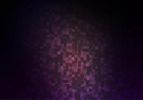 Dark Pink vector texture in rectangular style. Stock Illustration