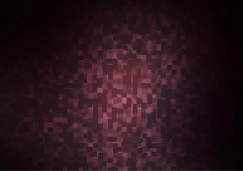 Dark Pink vector texture in rectangular style. Stock Illustration