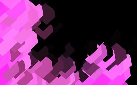 Dark Pink vector texture in rectangular style. Stock Illustration