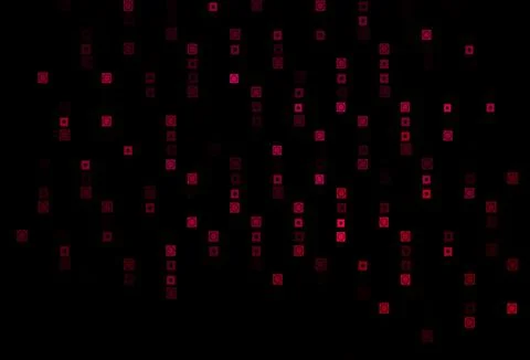 Dark Pink vector texture in rectangular, circular style. Illustrazione stock