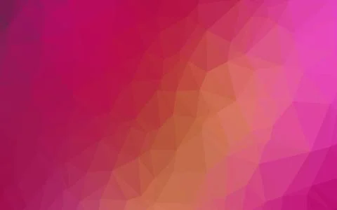 Dark Pink, Yellow vector abstract mosaic pattern. Illustrazione stock