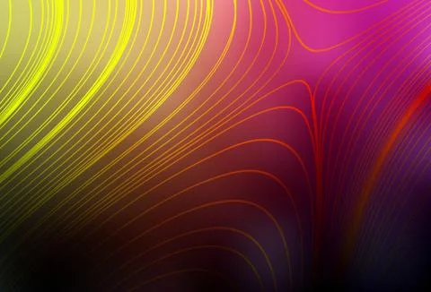 Dark Pink, Yellow vector abstract bright pattern. Illustrazione stock