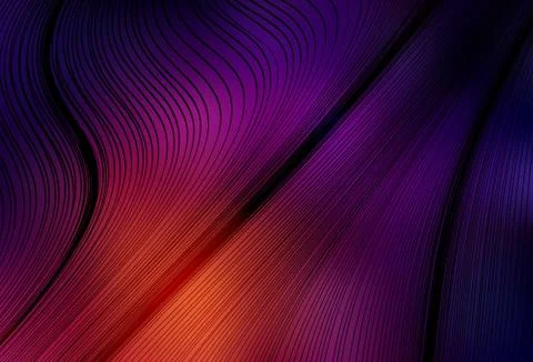 Dark Pink, Yellow vector abstract bright texture. Illustrazione stock