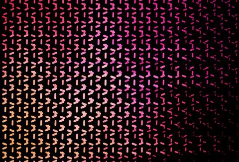 Dark Pink, Yellow vector background with stright stripes. Stock Illustration