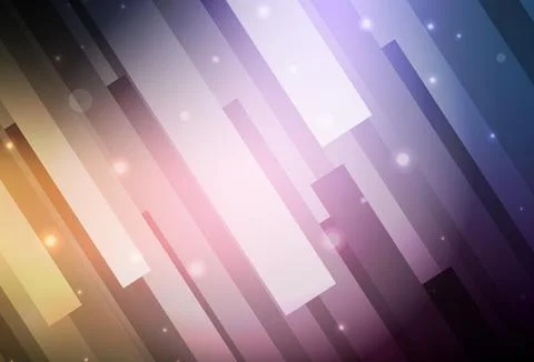 Dark Pink, Yellow vector background in polygonal style. Illustrazione stock