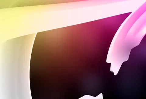 Dark Pink, Yellow vector blurred background. Stock Illustration