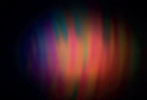 Dark Pink, Yellow vector blurred pattern. Illustrazione stock