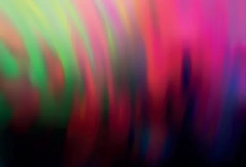 Dark Pink, Yellow vector blurred bright pattern. Illustrazione stock
