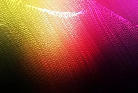 Dark Pink, Yellow vector blurred and colored pattern. Illustrazione stock