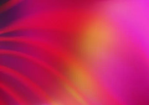 Dark Pink, Yellow vector glossy bokeh pattern. Stockillustratie