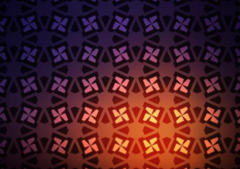 Dark Pink, Yellow vector layout with lines, rectangles. 스톡 일러스트