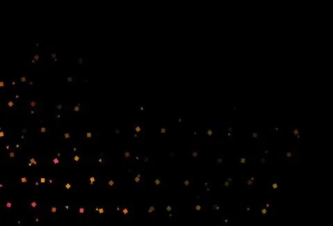 Dark Pink, Yellow vector layout with circles, lines, rectangles. 库存插图