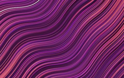 Dark Pink, Yellow vector pattern with liquid shapes. Shining illustration, wh Stock Illustration