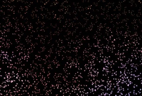 Dark Pink, Yellow vector pattern with polygonal style. Illustrazione stock