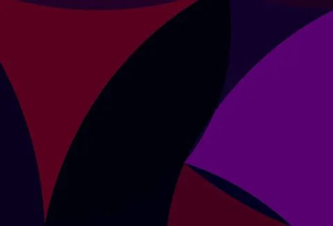 Dark Pink, Yellow vector pattern with liquid shapes. 스톡 일러스트