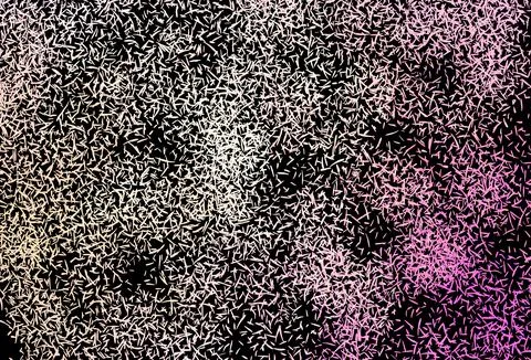 Dark Pink, Yellow vector pattern with sharp lines. イラスト素材