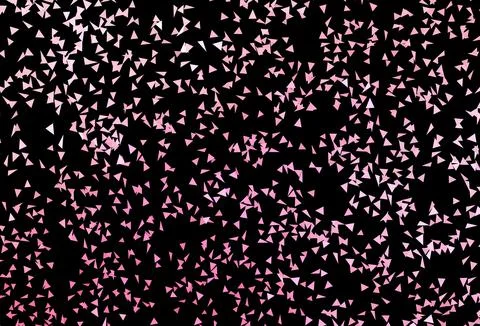 Dark Pink, Yellow vector pattern with polygonal style. Stock Illustration