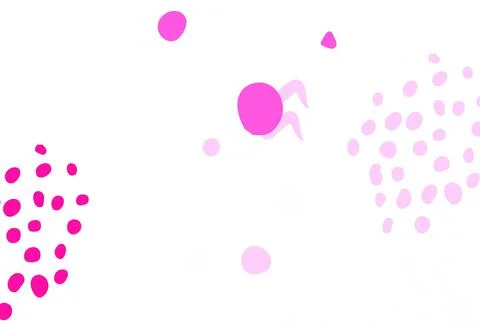 Dark Pink, Yellow vector pattern with random forms. Stock Illustration