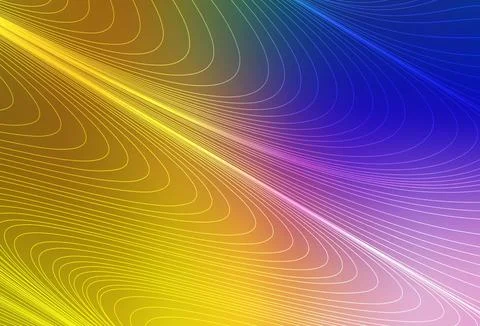Dark Pink, Yellow vector pattern with sharp lines. Stock Illustration