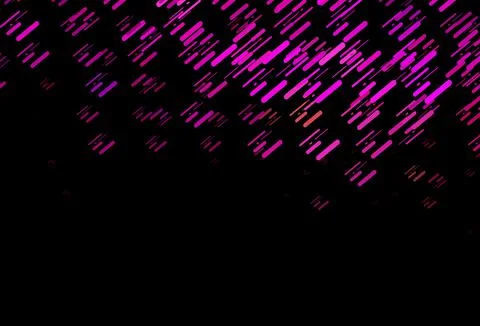 Dark Pink, Yellow vector pattern with narrow lines. Stock Illustration