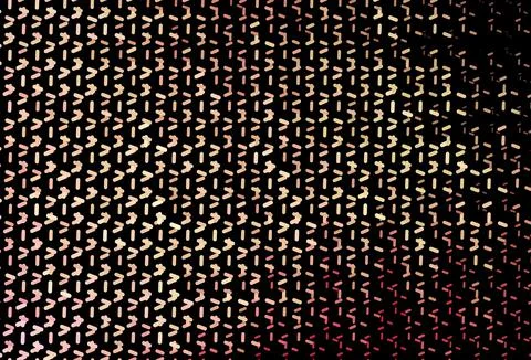 Dark Pink, Yellow vector pattern with sharp lines. Stock Illustration