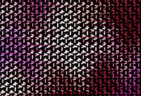 Dark Pink, Yellow vector pattern with sharp lines. Stock Illustration