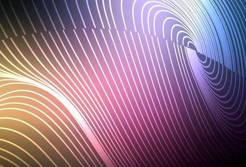 Dark Pink, Yellow vector pattern with sharp lines. 스톡 일러스트