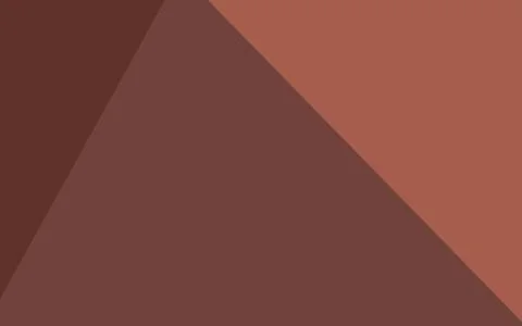 Dark Pink, Yellow vector shining triangular pattern. Illustrazione stock