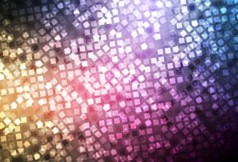 Dark Pink, Yellow vector texture in rectangular style. Stock Illustration