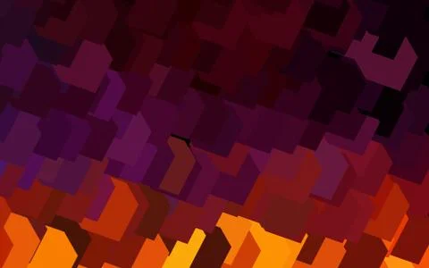 Dark Pink, Yellow vector texture in rectangular style. Stock Illustration