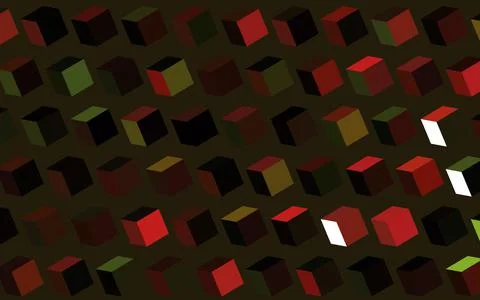 Dark Pink, Yellow vector texture in rectangular style. Stock Illustration