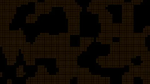 Dark pixelated texture with abstract shapes and patterns Stock Footage 338419350