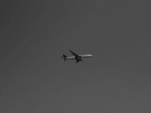 Dark the plane Stock Photos