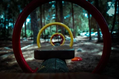 Dark Playground Stock Photos
