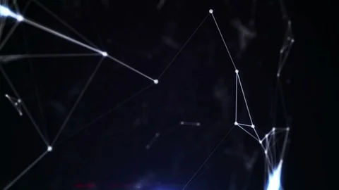 Dark Plexus Stock Footage 88595845