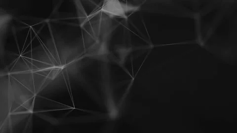 Dark Plexus Network 01 Stock Footage 174212380