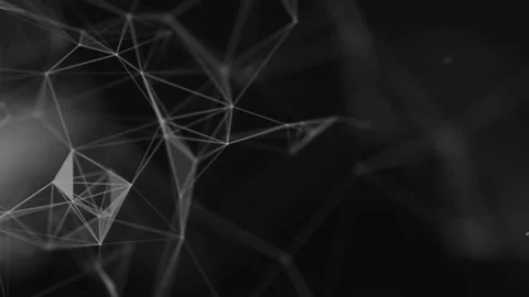 Dark Plexus Network 09 Stock Footage 174214768