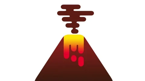Dark Plume Eruption Stock Footage 335637484