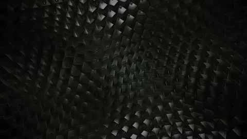 Dark Polygonal Geometric Abstact Background Stock Footage 152740361