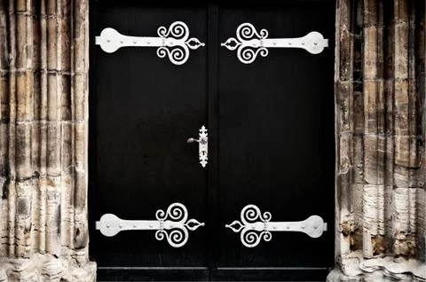 Dark portal 库存照片