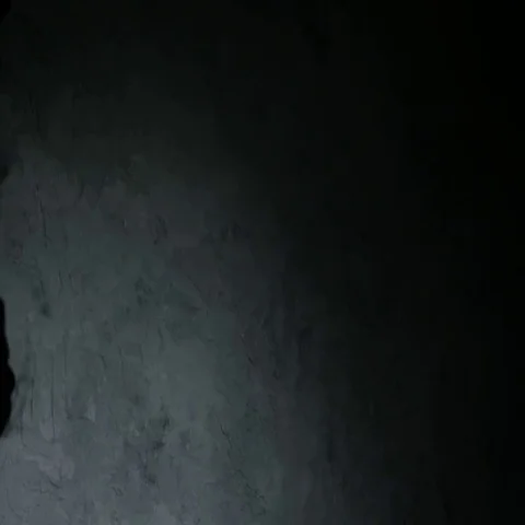 Dark portrait of evil witch with bowl. 4K UHD Vídeo Stock 69412937
