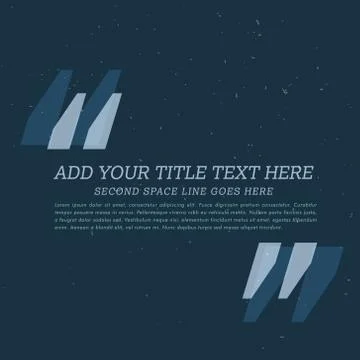Dark poster with space to add your text Stock Illustration