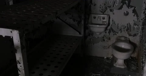 Dark prison Video stock 53278371