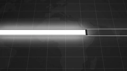 Dark progress bar on a grid background with a glowing animation, Minimal lo.. Stock Footage 337873201