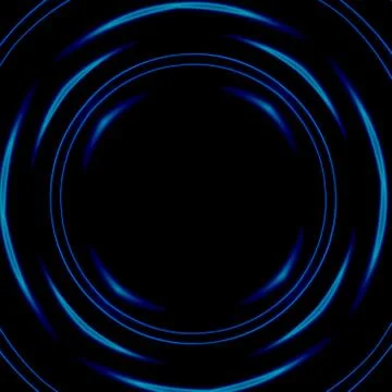 Dark psychedelic space tunnel. Design element. Abstract illustration. Shape. Stock Illustration